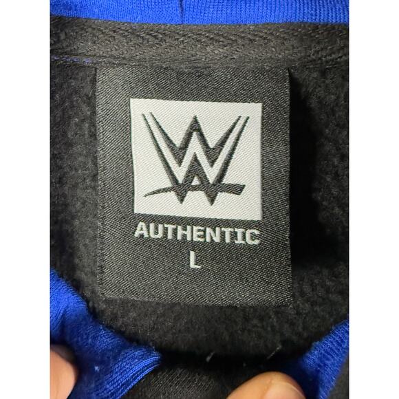 Stone Cold Steven Austin WWE Austin 3:16 Chenille Logo Pullover Hoodie Men Large - Picture 5 of 7